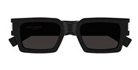 Occhiali da sole Saint Laurent SL 572001 BLACK CRYSTAL GREY50 - SL 572001 BLACK CRYSTAL GREY50